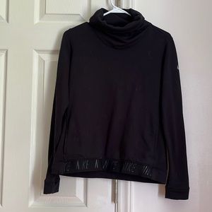 Black NIKE Exercise High Neck Pullover